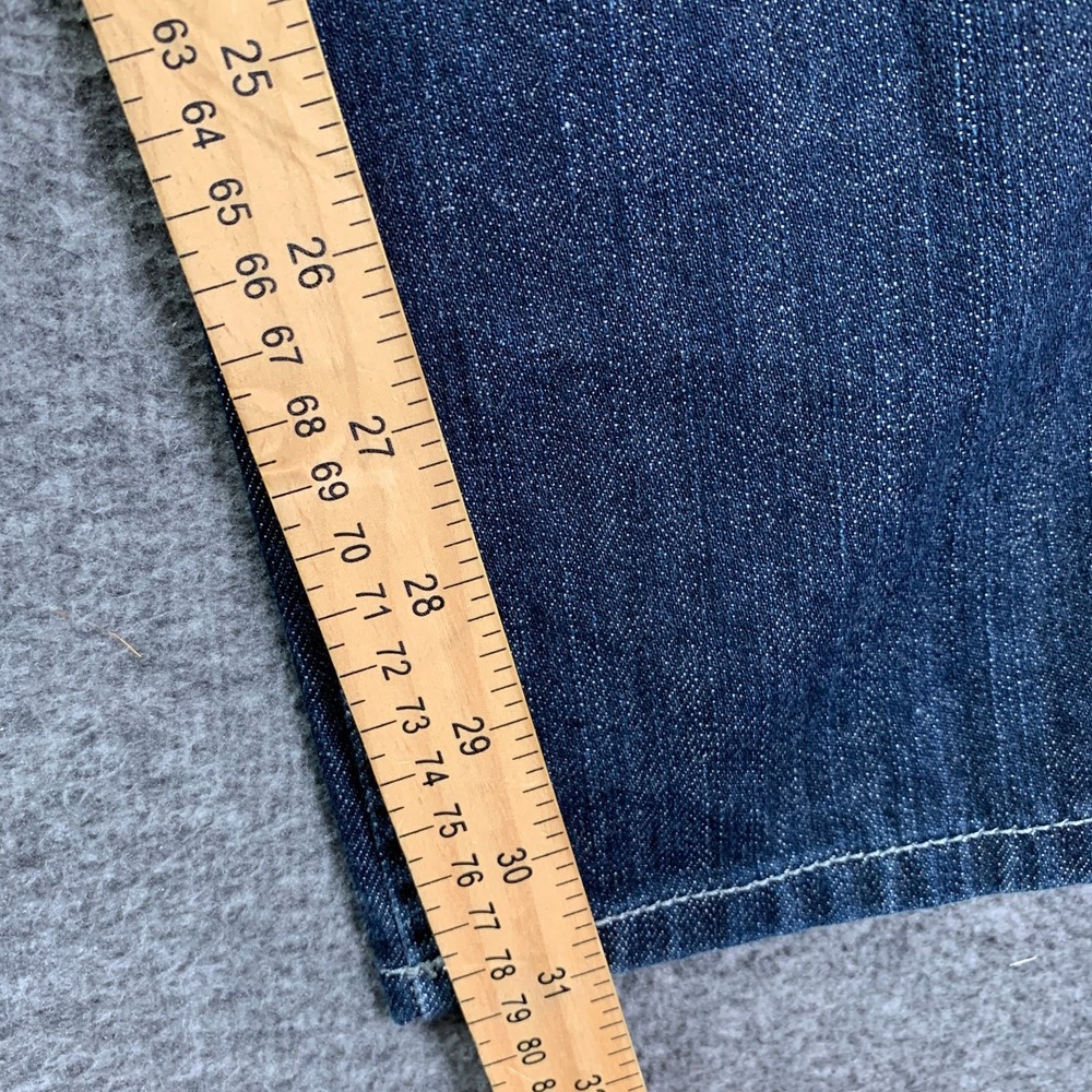 Diesel Darron Jeans Men 34x31 Regular Slim Tapered Blue Button Fly Pants Italy - Picture 5 of 11